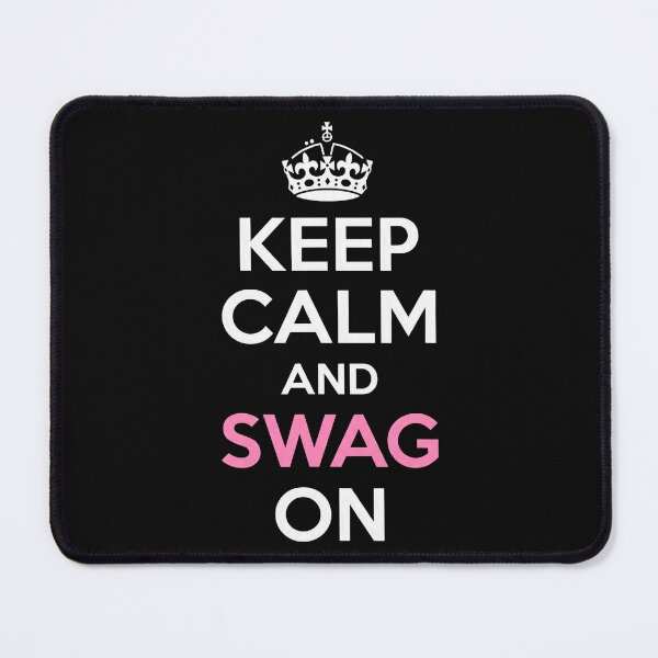 Item preview, Keep Calm and Swag On Crown Parody Trending Quote designed and sold by khdmalakarak.