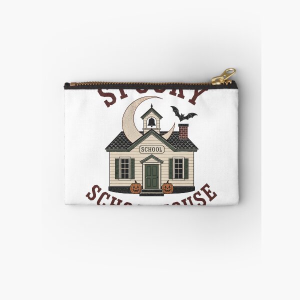Item preview, Spooky Schoolhouse Night Haunted Building School designed and sold by LiviuGligoros.