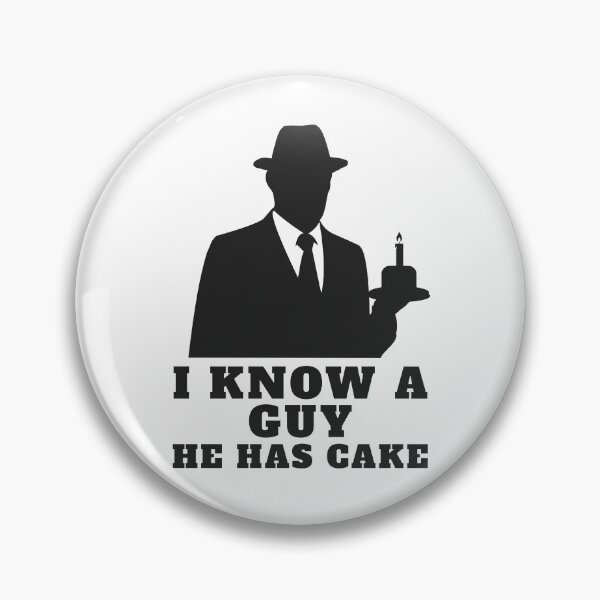 Item preview, I Know a Guy He Has Cake – Funny Mafia Style Birthday Card designed and sold by HYPNK.
