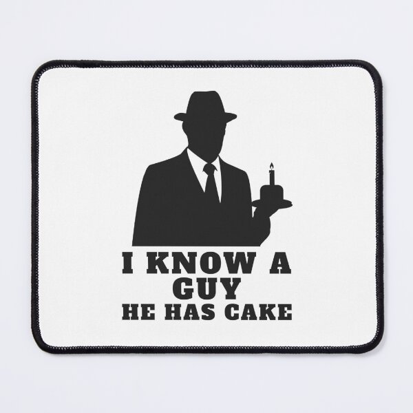 Item preview, I Know a Guy He Has Cake – Funny Mafia Style Birthday Card designed and sold by HYPNK.