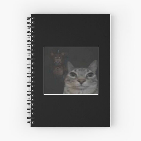 Item preview, FNAF Cat Meme designed and sold by DeviantMerch.