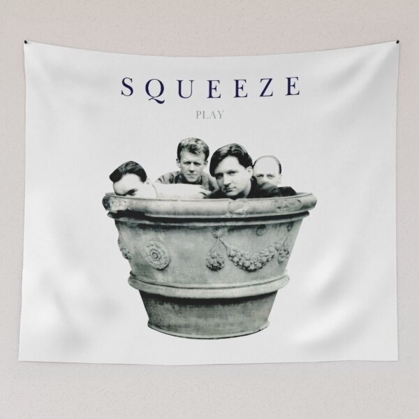 Item preview, Album Fan Logo Squeeze Vintage Tour Music Band designed and sold by circliqueart.