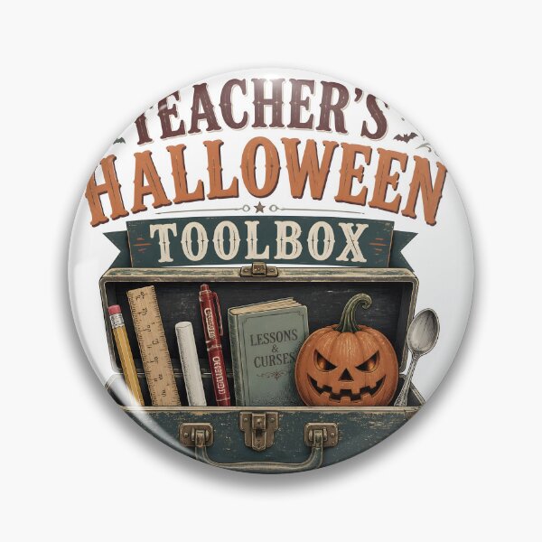 Item preview, Teachers Halloween Toolbox Classroom Supplies Spooky designed and sold by LiviuGligoros.