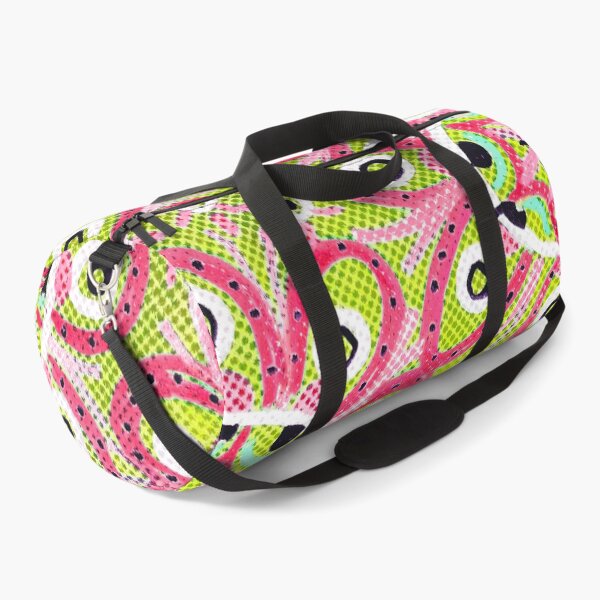 Item preview, Retro Pink Flowers on Lime Green designed and sold by Fani*.