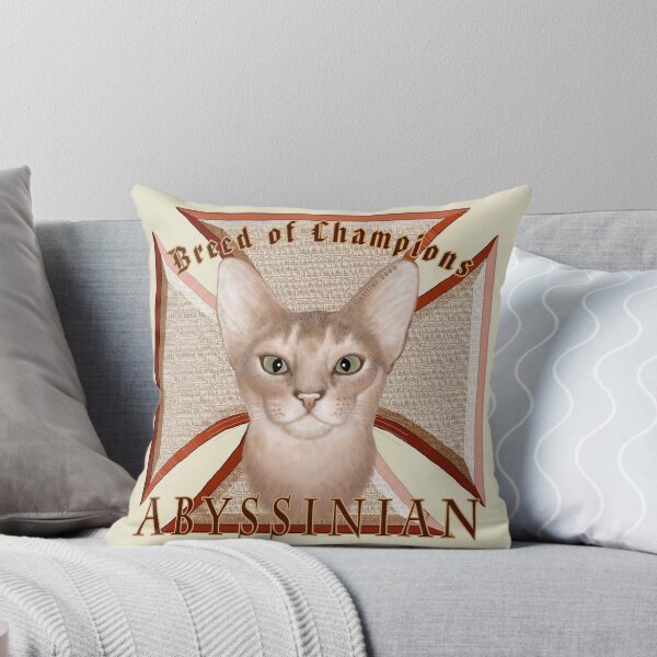Item preview, Maltese Cross Abyssinian Cat  designed and sold by artmuvz.