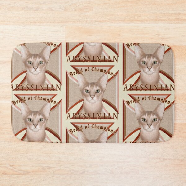 Item preview, Maltese Cross Abyssinian Cat  designed and sold by artmuvz.
