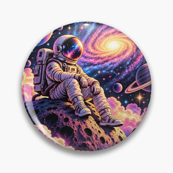 Item preview, Dreamy Astronaut in the Galaxy designed and sold by TinyWeird.