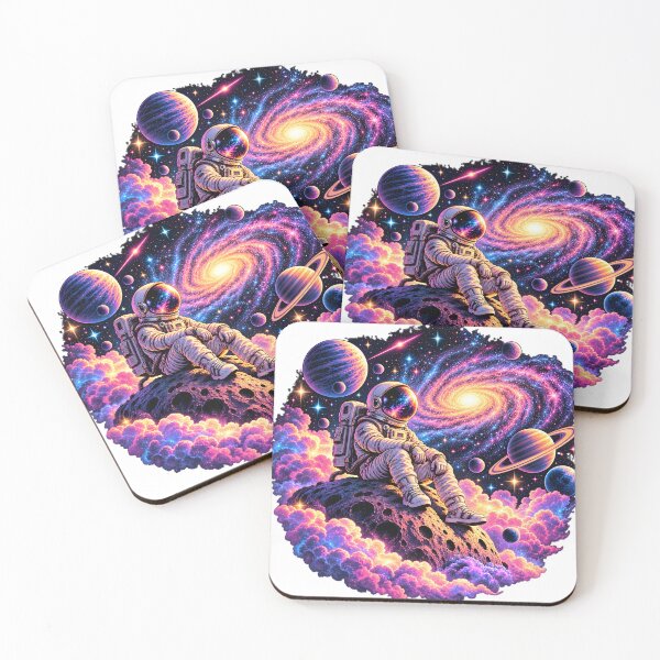 Item preview, Dreamy Astronaut in the Galaxy designed and sold by TinyWeird.