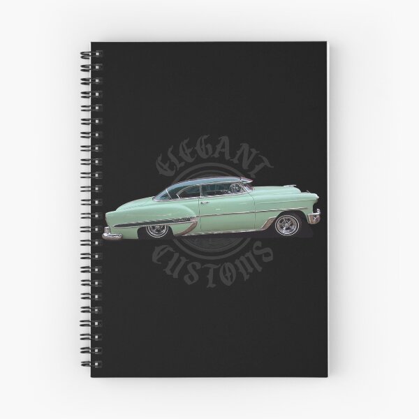 Artikelvorschau, 1953 Bel Air Greenback Boogie mit Logo, Kustom, Hot Rod, Muscle Car entworfen und verkauft von Elegant Customs.