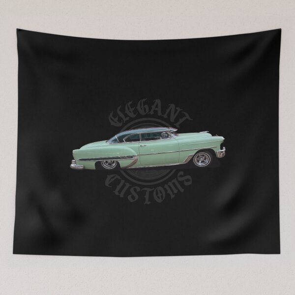 Item preview, 1953 BelAir Greenback Boogie with logo Kustom, Hot Rod, Muscle Car designed and sold by Elegant Customs.