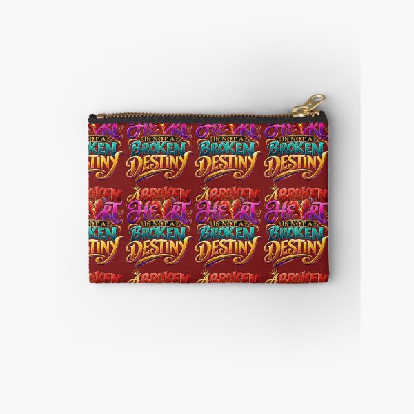 Item preview, A Broken Heart Is Not a Broken Destiny — Healing & Resilience Typography designed and sold by ShalomRebuke.