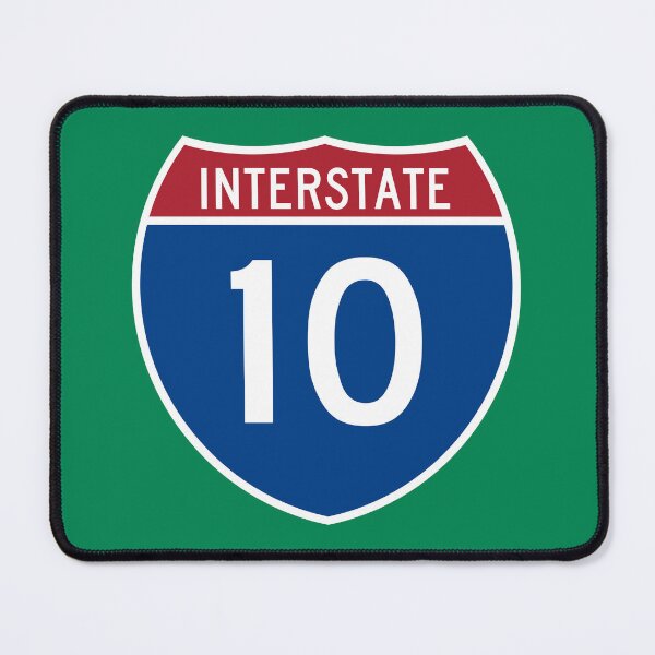 Item preview, I-10 Interstate Sign designed and sold by Karate Octopus.