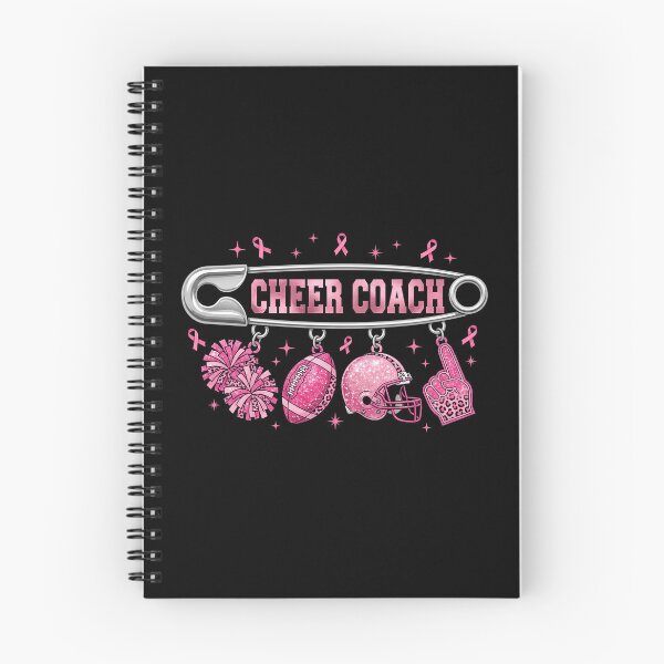 Aperçu de l'œuvre Cheer Coach Pink Out Épingle Rubans Roses créée et vendue par MizoX7.