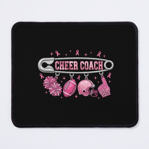 Item preview, Cheer Coach Pink Out Épingle Rubans Roses designed and sold by MizoX7.