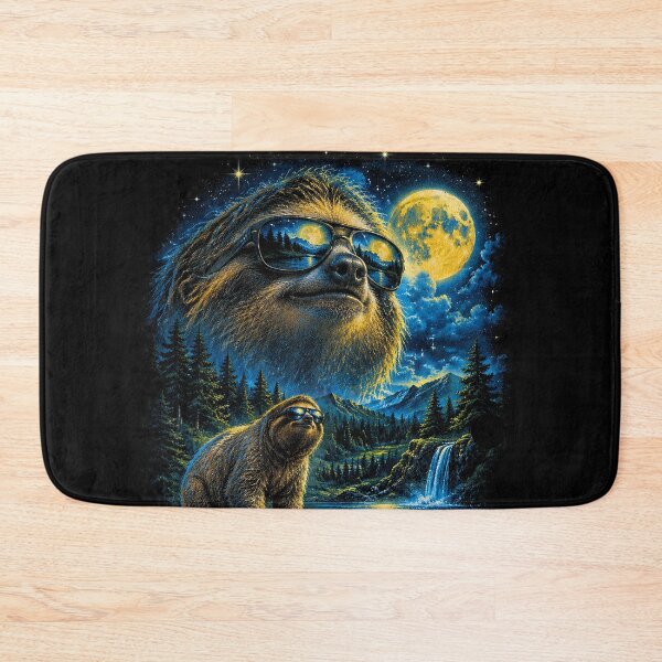 Item preview, Sloth with sunglasses 90s wildlife designed and sold by aponwao.
