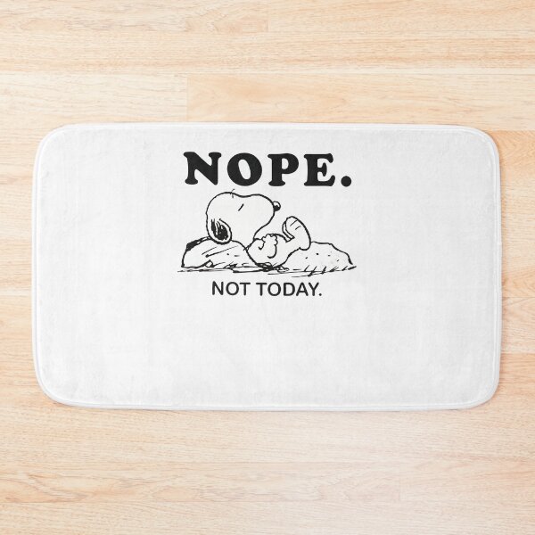 Item preview, Snoopy Nope Not Today Peanuts designed and sold by LittleMamastore.