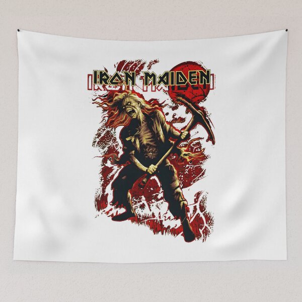 Item preview, Maiden Eddie Pickaxe Red Moon designed and sold by Rafiqrafisqy.