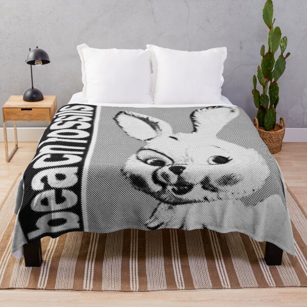 Item preview, Beach Fossils - Bunny #2 (BLACK) designed and sold by That-Indie-Guy.