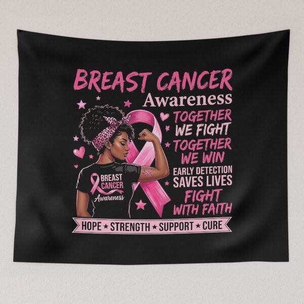Item preview, Breast Cancer Awareness Guerrière Foi Et Espoir designed and sold by MizoX7.