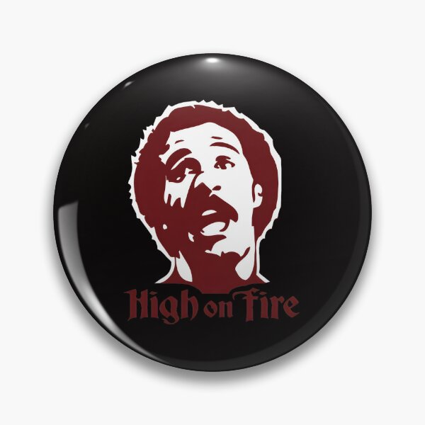 Item preview, High on Fire Stencil Face  designed and sold by Thecreepofc.
