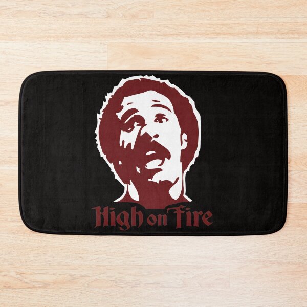 Item preview, High on Fire Stencil Face  designed and sold by Thecreepofc.
