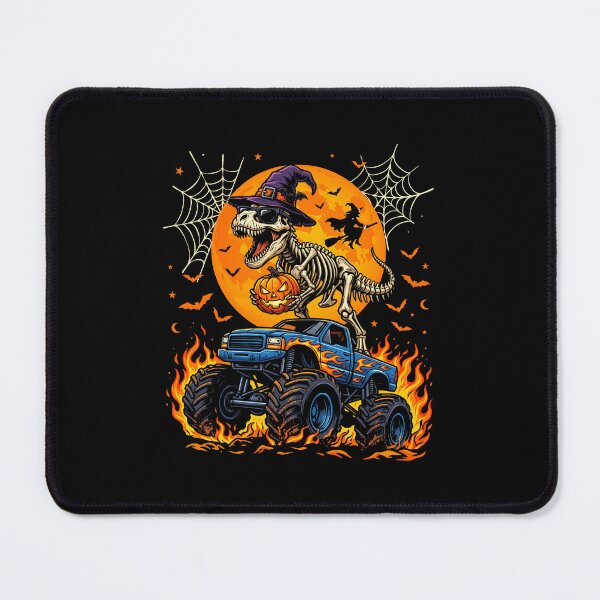 Item preview, Monster Truck T Rex Skeleton Halloween Adventure designed and sold by nryum.