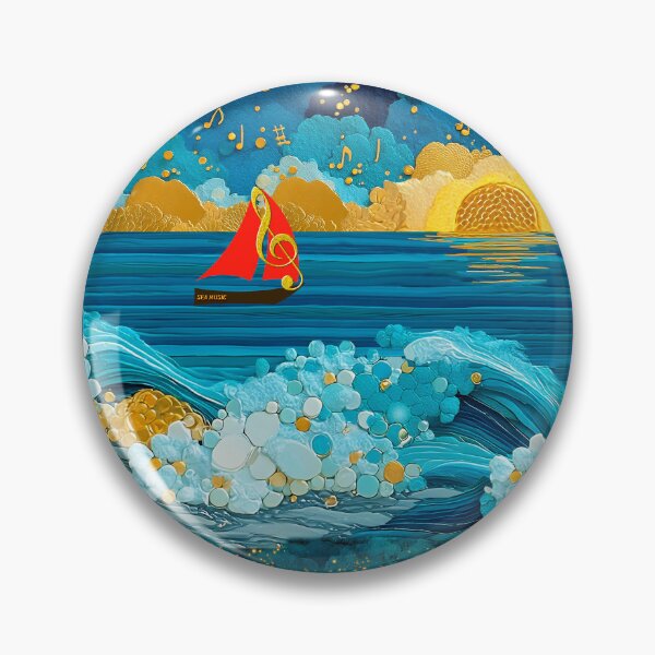 Item preview, THE BEAUTIFUL SOUND OF THE SEA IS MUSIC TO THE EARS designed and sold by Tammera.