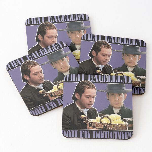 Item preview, Pride And Prejudice What Exellent Boiled Potatoes Meme designed and sold by ZAMURI.