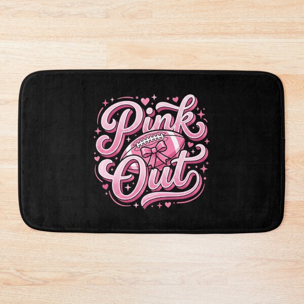 Item preview, Pink Out Typographie Cursive Football Ruban designed and sold by MizoX7.