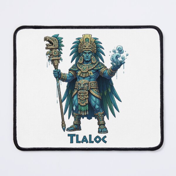 Item preview, Tlaloc, the Mexica (Aztec) God of Rain designed and sold by ArteTeoma.