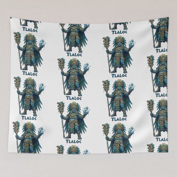 Item preview, Tlaloc, the Mexica (Aztec) God of Rain designed and sold by ArteTeoma.
