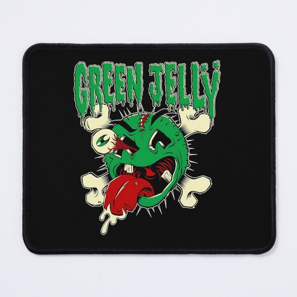 Item preview, Slime Green Monster Face Crossbones designed and sold by SylvieCourt.
