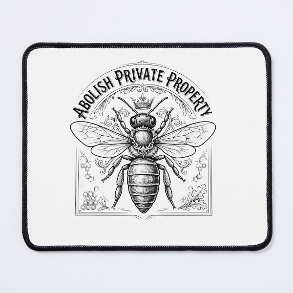 Item preview, Abolish Private Property Bee Vintage Graphic designed and sold by Owcomm.