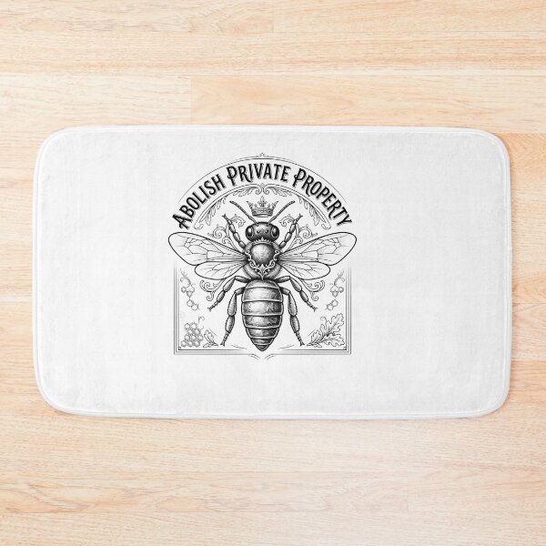 Item preview, Abolish Private Property Bee Vintage Graphic    designed and sold by Owcomm.