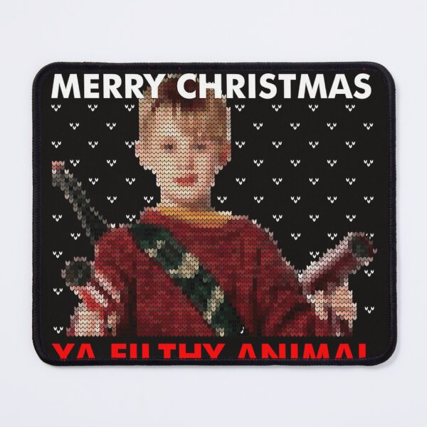 Item preview, Kevin Merry Christmas Ya Filthy Animal Knitted designed and sold by ZAMURI.