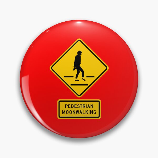 Item preview, Pedestrian Moonwalking Sign designed and sold by Karate Octopus.