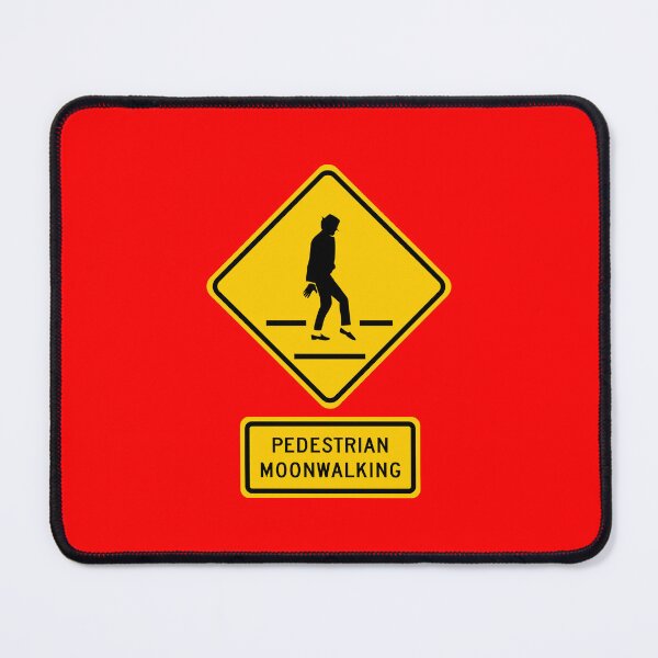 Item preview, Pedestrian Moonwalking Sign designed and sold by Karate Octopus.