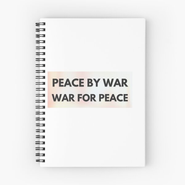 Item preview, Peace by war war for peace designed and sold by Undonemadenew.