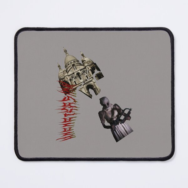 Item preview, Dark Nurse Horror Basilica Metal Graphic Tee-92 designed and sold by PaulMedrzy.