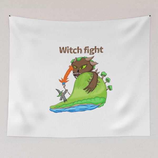 Item preview, Wizard vs Giant Earth Dragon designed and sold by Nyamilah.