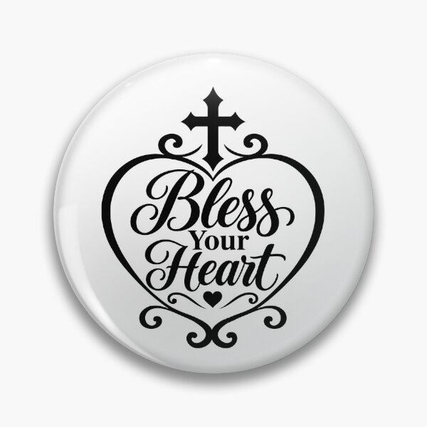 Item preview, bless your heart cross love designed and sold by OCD_JESSICA.
