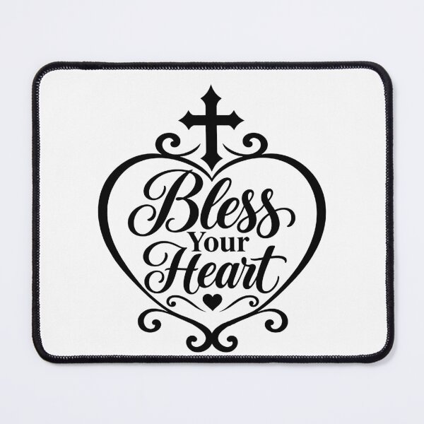 Item preview, bless your heart cross love designed and sold by OCD_JESSICA.