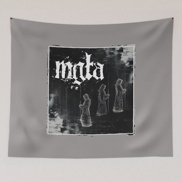 Item preview, Dark Occult Monochromatic Forest Robe Art-86 designed and sold by PaulMedrzy.