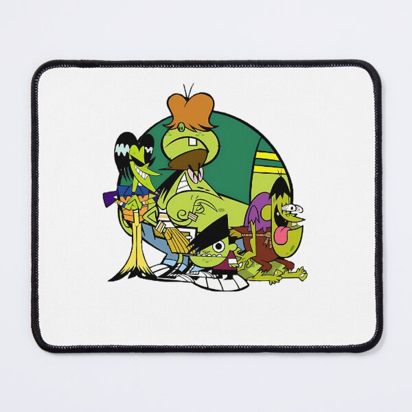Item preview, Green Gang Cartoon Characters Circle Backdrop designed and sold by SylvieCourt.