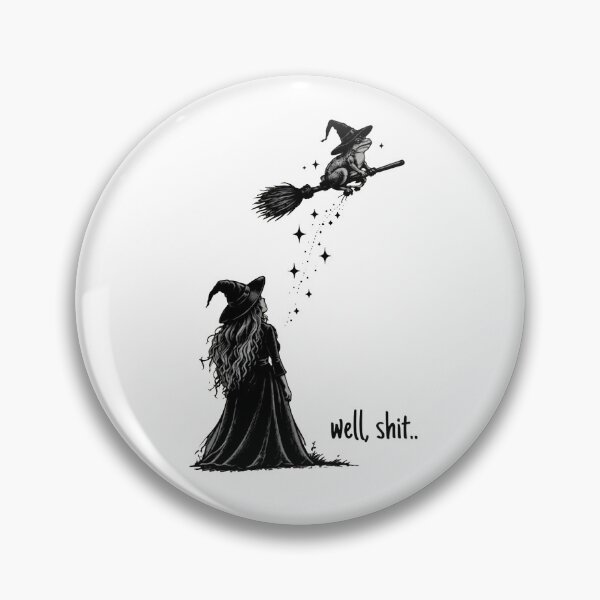 Item preview, Well Shit Witch designed and sold by To101ARt.