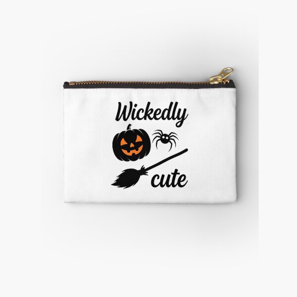 Item preview, Wickedly Cute Pumpkin Spider Broom Halloween designed and sold by Custom Crest.