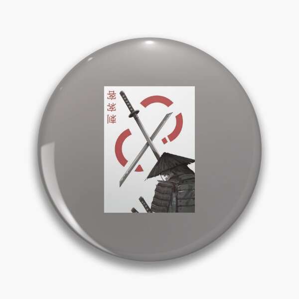 Item preview, Dark Samurai Warrior Katana Assassin Red Sun-21 designed and sold by PaulMedrzy.