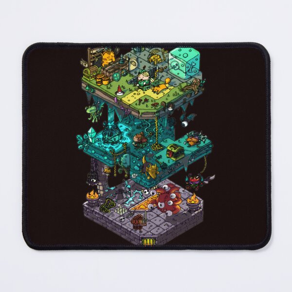 Item preview, Fantasy Isometric Dungeon Adventure Scene designed and sold by Brookvin.