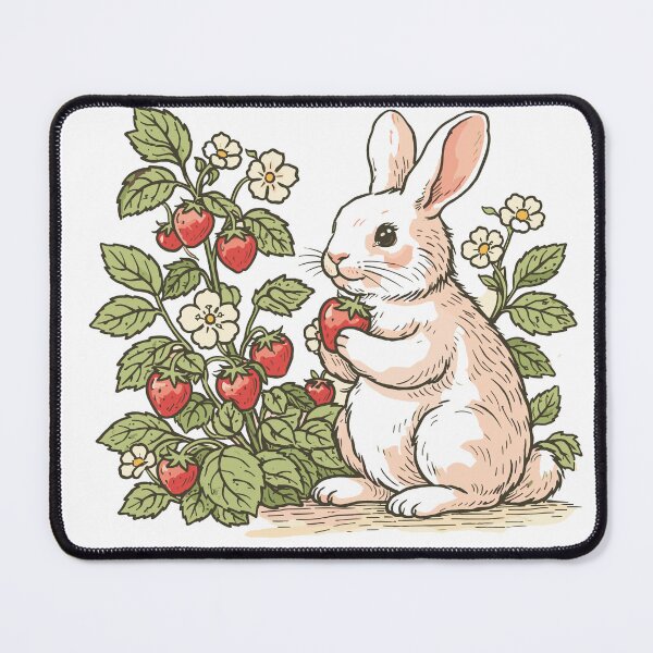Item preview, Step By Step Bite By Bite Bunny Poster designed and sold by Matinez Pink.