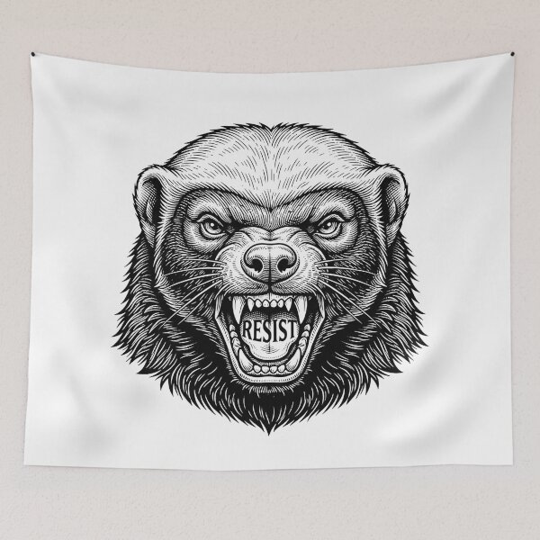 Item preview, Resist Fierce Animal Rights Activism Design designed and sold by Owcomm.